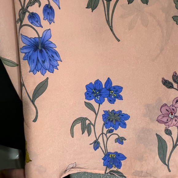 J.Crew Silk flutter-sleeve floral top size small - Picture 9 of 11